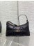 Dior Miss Caro Cigale Mini Bag in Black Macrocannage Lambskin
