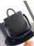 Dior Saddle Tote Bag Black in Grained Calfskin