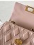 Valentino Quiltie 67 Meidum Shoulder Bag in Powder Leather