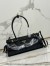 Prada Medium Tote Bag in Black Soft Leather