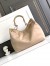 Prada Mariner Large Shoulder Bag in Beige Re-Nylon