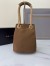 Prada Mariner Small Bucket Bag in Brandy Re-Nylon