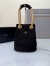 Prada Mariner Small Bucket Bag in Black Re-Nylon