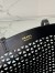 Prada Large Tote Bag in Black Perforated Leather 
