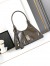 Prada Medium Tote Bag in Grey Vintage Leather