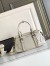 Prada Large Tote Bag in White Buckskin