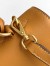 Prada Soft Sound Medium Shoulder Bag in Amber Calfskin
