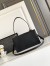 Prada Soft Sound Medium Shoulder Bag in Black Calfskin