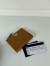 Prada Small Wallet in Caramel Saffiano Leather 