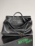Bottega Veneta Large Andiamo Bag in Black Smooth Calfskin