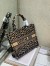 Dior Medium Book Tote In Beige Multicolor Mizza Embroidery