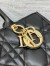 Dior Medium Book Tote Bag with Strap in Black Macrocannage Calfskin