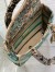 Dior Dioriviera Lady D-Lite Medium Bag in Raffia with Green Toile de Jouy Sauvage Embroidery