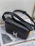 Dior Men's Mini Saddle Messenger Bag In Black Grained Calfskin
