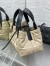 Dior Toujours Small Bag in Beige and Black Macrocannage Calfskin