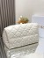 Dior Toujours Large Bag in White Macrocannage Calfskin