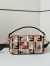 Fendi Baguette Medium Bag in Canvas with Multicolor FF Embroidery 