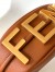 Fendi Fendigraphy Mini Bag in Brown Calfskin