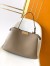Fendi Peekaboo Soft Large Bag in Dove Gray Calfskin