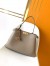 Fendi Peekaboo Soft Large Bag in Dove Gray Calfskin