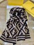 Fendi Wool And Viscose FF Scarf
