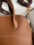 Hermes Bolide 1923 31 Handmade Bag in Gold Clemence Leather