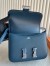 Hermes Constance Enamel 18 Handmade Bag in Deep Blue Epsom Calfskin