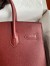 Hermes Birkin 30 Sellier Handmade Bag in Rouge H Epsom Calfskin