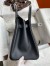 Hermes Birkin 35 Retourne Handmade Bag in Black Epsom Calfskin