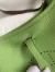 Hermes Evelyne Mini Handmade Bag in Vert Criquet Clemence Leather