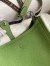 Hermes Evelyne Mini Handmade Bag in Vert Criquet Clemence Leather