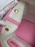Hermes Garden Party 30 Handmade Bag in Rose Sakura Clemence Leather