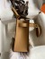 Hermes Kelly Mini II Sellier Handmade Bag In Chai Epsom Calfskin 