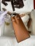 Hermes HSS Kelly Sellier 25 Bicolor Bag in Craie and Gold Epsom Calfskin