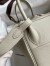 Hermes Lindy 26 Handmade Bag in Beton Swift Calfskin 