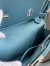 Hermes Jypsiere Mini Handmade Bag In Blue Jean Evercolor Calfskin