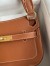 Hermes Jypsiere Mini Handmade Bag In Gold Evercolor Calfskin
