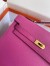 Hermes Kelly En Desordre 20 Handmade Bag in Magnolia Epsom Calfskin