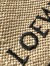 Loewe Small LOEWE Font Tote in Natural Raffia