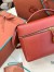 Loro Piana Extra Bag L27 in Brick Smooth Calfskin