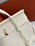Loro Piana Loom L32 Bag in White Grained Leather