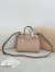 Valentino Antibes Small Shopping Bag in Beige Leather