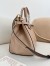 Valentino Antibes Small Shopping Bag in Beige Leather