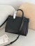 Valentino Antibes Small Shopping Bag in Black Leather