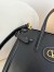 Valentino Antibes Small Shopping Bag in Black Leather
