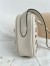 Valentino Nellcote Camera Bag in White Grained Calfskin 