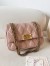 Valentino Quiltie 67 Meidum Shoulder Bag in Powder Leather