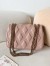 Valentino Quiltie 67 Meidum Shoulder Bag in Powder Leather