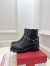 Valentino Beatle Rockstud Boots 55mm in Black Leather