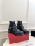 Valentino Beatle Rockstud Boots 55mm in Black Leather